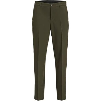 JACK & JONES JACK&JONES Herren JPRBUSHWICK Harry Trouser Slim Anzughose, Peat/Fit:Slim FIT, 22 JACK & JONES JACK&JONES Herren JPRBUSHWICK Harry Trouser Slim Anzughose, Peat/Fit:Slim FIT, 22