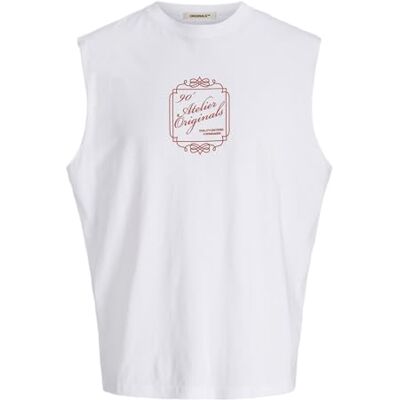 JACK & JONES Jorbellagio Ornaments Tee Sl Crew Neck JACK & JONES Jorbellagio Ornaments Tee Sl Crew Neck
