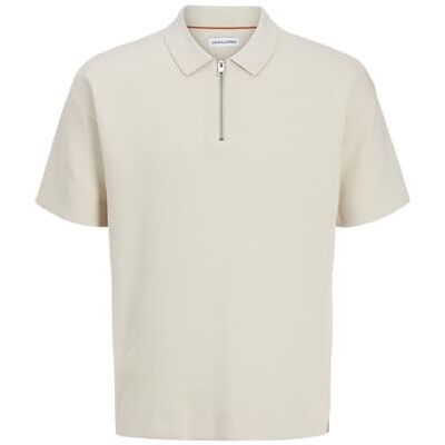 JACK & JONES Jjtroy Knit Zip Polo JACK & JONES Jjtroy Knit Zip Polo