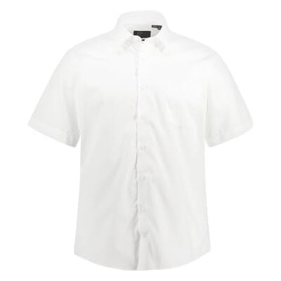 JP 1880 Herren große Größen Menswear L-8XL Hemd, Business, bügelfrei, Kentkragen, Halbarm, Comfort Fit, bis 8XL schneeweiß 3XL 804891200-3XL JP 1880 Herren große Größen Menswear L-8XL Hemd, Business, bügelfrei, Kentkragen, Halbarm, Comfort Fit, bis 8XL schneeweiß 3XL 804891200-3XL
