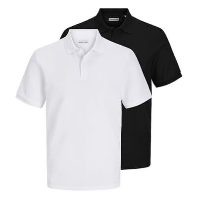 JACK & JONES Jjeaustin Polo Ss 2Pk Mp JACK & JONES Jjeaustin Polo Ss 2Pk Mp