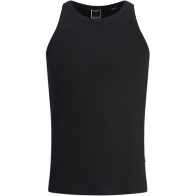 JACK & JONES Jcoconcrete Washed Rib Tank Top JACK & JONES Jcoconcrete Washed Rib Tank Top