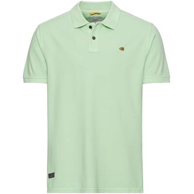 camel active Herren Pique Kurzarm Poloshirt in Regular Fit aus Reiner Baumwolle Pistazie, Menswear-S camel active Herren Pique Kurzarm Poloshirt in Regular Fit aus Reiner Baumwolle Pistazie, Menswear-S
