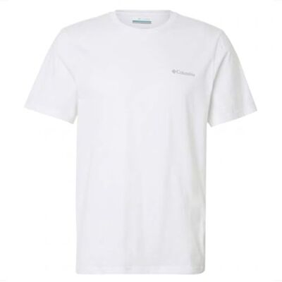 Columbia Men's Basic Tee Short Sleeve T-Shirt, White, L Columbia Men's Basic Tee Short Sleeve T-Shirt, White, L
