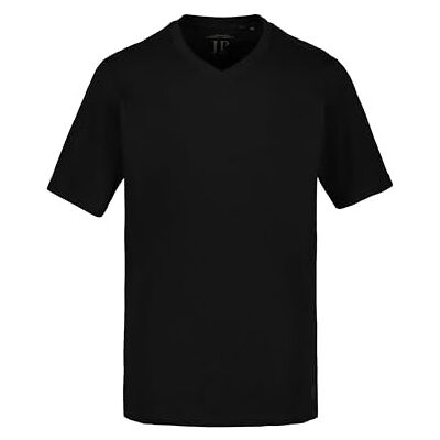 JP 1880 Herren große Größen Übergrößen Menswear L-8XL T-Shirt, Basic, V-Ausschnitt schwarz L 702415130-L JP 1880 Herren große Größen Übergrößen Menswear L-8XL T-Shirt, Basic, V-Ausschnitt schwarz L 702415130-L