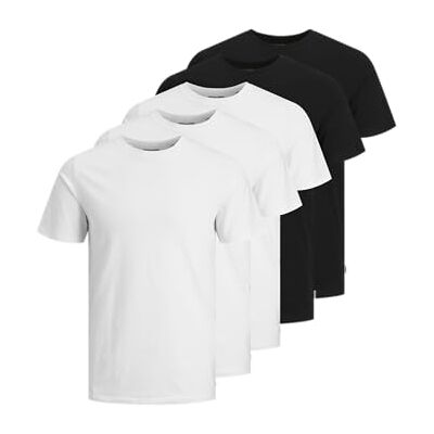 JACK & JONES JJEORGANIC Basic Tee SS O-Neck 5PK MP JACK & JONES JJEORGANIC Basic Tee SS O-Neck 5PK MP