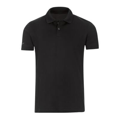 Trigema Herren elastan. piqué Poloshirt, Schwarz(schwarz), L EU Trigema Herren elastan. piqué Poloshirt, Schwarz(schwarz), L EU