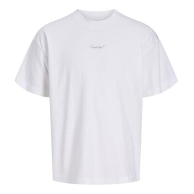 JACK & JONES Jcomineral Silver Chrome Tee Ss Crew JACK & JONES Jcomineral Silver Chrome Tee Ss Crew