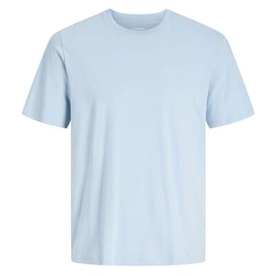 JACK & JONES Herren Jjeorganic Basic Tee Ss O-Neck Noos T-Shirt, Celestial Blue, S JACK & JONES Herren Jjeorganic Basic Tee Ss O-Neck Noos T-Shirt, Celestial Blue, S