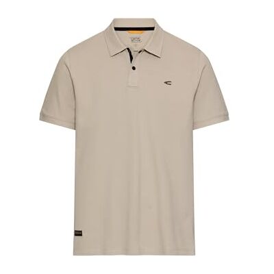 camel active Herren Poloshirt mit Druckknöpfen Beige, Menswear-M camel active Herren Poloshirt mit Druckknöpfen Beige, Menswear-M