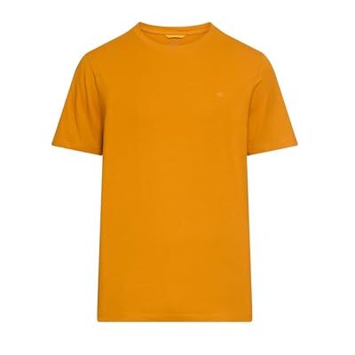 camel active Herren T-Shirt aus Reiner Baumwolle Gelb, Menswear-L camel active Herren T-Shirt aus Reiner Baumwolle Gelb, Menswear-L