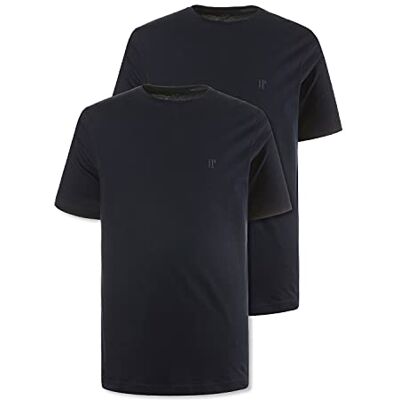 JP 1880 Herren große Größen Übergrößen Menswear L-8XL T-Shirts, Basic, 2er-Pack, Rundhals dunkel Marine 7XL 702637750-7XL JP 1880 Herren große Größen Übergrößen Menswear L-8XL T-Shirts, Basic, 2er-Pack, Rundhals dunkel Marine 7XL 702637750-7XL