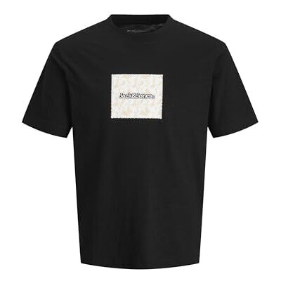 JACK & JONES Jorsplit AOP Branding Tee Ss Crew Neck JACK & JONES Jorsplit AOP Branding Tee Ss Crew Neck