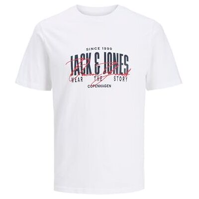 JACK & JONES Jjaero Tee Ss Crew Neck Pls Plus Size JACK & JONES Jjaero Tee Ss Crew Neck Pls Plus Size