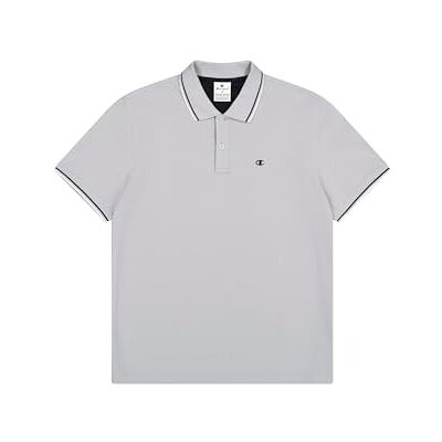 Champion Herren Legacy-Polo with Chest Logo Polohemd, Grau (Es074), XXL Champion Herren Legacy-Polo with Chest Logo Polohemd, Grau (Es074), XXL