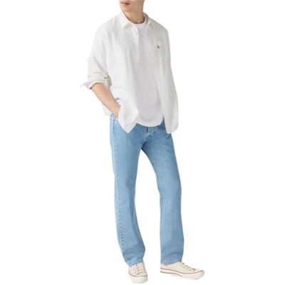 Levi's Herren Jeanshose 501 Original mit Knopfleiste, Straight Fit, Ferry Building Blue T2, W34/L36 Levi's Herren Jeanshose 501 Original mit Knopfleiste, Straight Fit, Ferry Building Blue T2, W34/L36