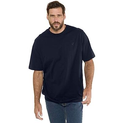 JP 1880 Herren große Größen Übergrößen Menswear L-8XL T-Shirt, Bauchfit, Basic, Halbarm dunkel Marine 7XL 712616730-7XL JP 1880 Herren große Größen Übergrößen Menswear L-8XL T-Shirt, Bauchfit, Basic, Halbarm dunkel Marine 7XL 712616730-7XL
