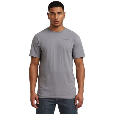 G-STAR Men's Slim Base T-Shirt, Size: L, Color Gray G-STAR Men's Slim Base T-Shirt, Size: L, Color Gray