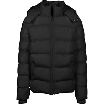 Urban Classics Herren Jacke, Collegejacke, Schwarz, 3XL Urban Classics Herren Jacke, Collegejacke, Schwarz, 3XL