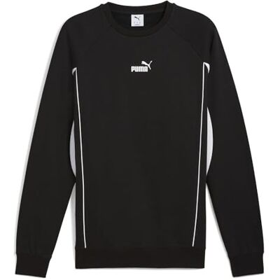 Puma Herren Sport FL Crew Sweats, Schwarz, L EU Puma Herren Sport FL Crew Sweats, Schwarz, L EU