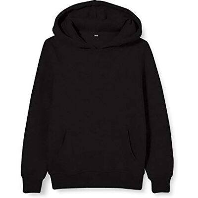 Build Your Brand Basic Kids Hoody, Black, 134/140 Build Your Brand Basic Kids Hoody, Black, 134/140