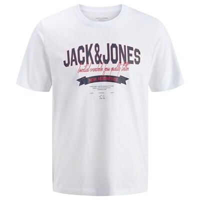 JACK & JONES Jjelogo Tee Ss O-Neck 2 Col Ss26 Sn Pls Plus Size JACK & JONES Jjelogo Tee Ss O-Neck 2 Col Ss26 Sn Pls Plus Size