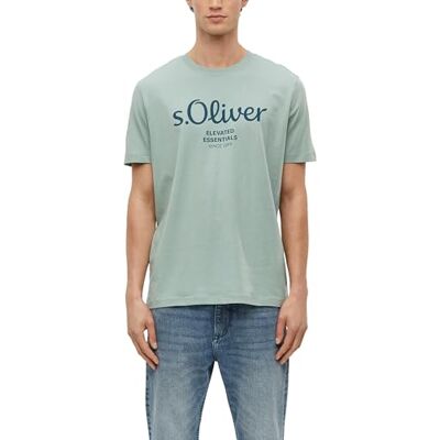s.Oliver Baumwoll-T-Shirt mit Logo-Print s.Oliver Baumwoll-T-Shirt mit Logo-Print
