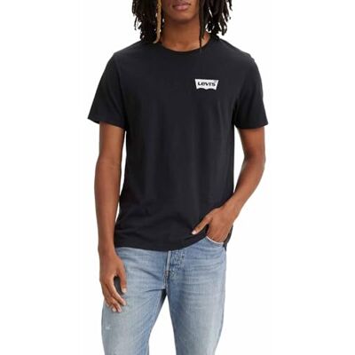 Levi's Graphic Crewneck Tee Color Bw Caviar Gra Levi's Graphic Crewneck Tee Color Bw Caviar Gra