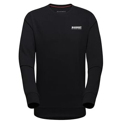 Mammut Core ML Crew Neck Men 1862 Midlayer Langarm-Pullover für Herren Schwarz, L Mammut Core ML Crew Neck Men 1862 Midlayer Langarm-Pullover für Herren Schwarz, L