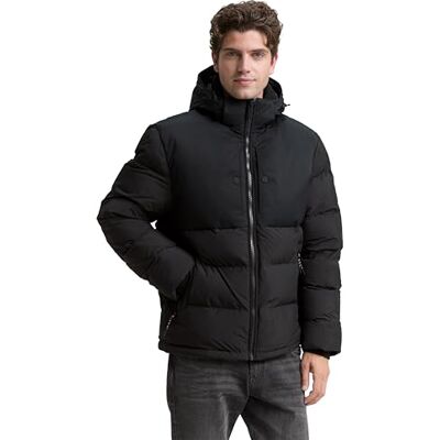 TOM TAILOR Herren Steppjacke mit Abnehmbarer Kapuze TOM TAILOR Herren Steppjacke mit Abnehmbarer Kapuze