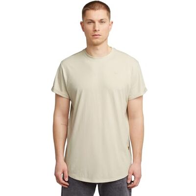 G-STAR Herren Lash T-Shirt, Beige (Whitebait D16396-B353-1603), L G-STAR Herren Lash T-Shirt, Beige (Whitebait D16396-B353-1603), L