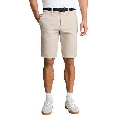 TOM TAILOR Slim Fit Chino-Shorts mit Gürtel TOM TAILOR Slim Fit Chino-Shorts mit Gürtel