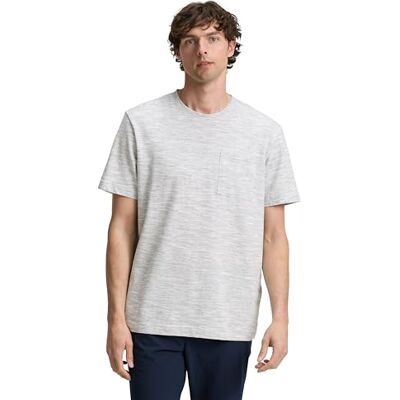 TOM TAILOR Denim Piqué Poloshirt aus Baumwolle, Light Blue Grey, XXL TOM TAILOR Denim Piqué Poloshirt aus Baumwolle, Light Blue Grey, XXL