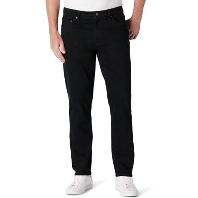 Amazon Essentials Herren Sportlich Geschnittene Jeans mit Geringem Stretchanteil, Schwarz, 40 B x 32 L Amazon Essentials Herren Sportlich Geschnittene Jeans mit Geringem Stretchanteil, Schwarz, 40 B x 32 L