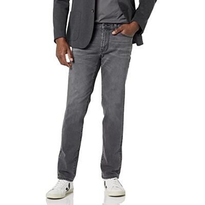 Amazon Essentials Herren Slim-Fit-Jeans Auslauffarben, Verwaschenes Grau, 42W / 29L Amazon Essentials Herren Slim-Fit-Jeans Auslauffarben, Verwaschenes Grau, 42W / 29L