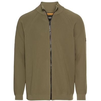 camel active Herren Strickjacke aus atmungsaktivem Polyester Dunkelgrün, Menswear-M camel active Herren Strickjacke aus atmungsaktivem Polyester Dunkelgrün, Menswear-M