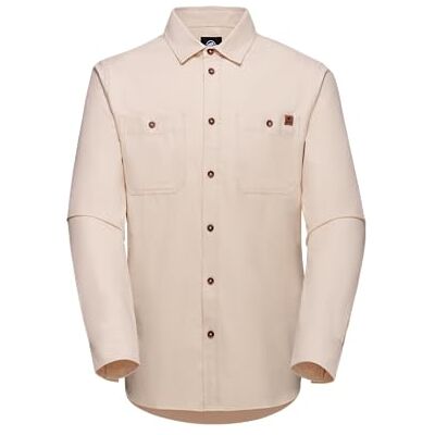 Mammut Alvra Undyed Longsleeve Shirt Men Flanellhemd für Herren, Freizeithemd zum Wandern, Outdoor Baumwollhemd, Naturfarbe, Langarm Light Brown, XL Mammut Alvra Undyed Longsleeve Shirt Men Flanellhemd für Herren, Freizeithemd zum Wandern, Outdoor Baumwollhemd, Naturfarbe, Langarm Light Brown, XL