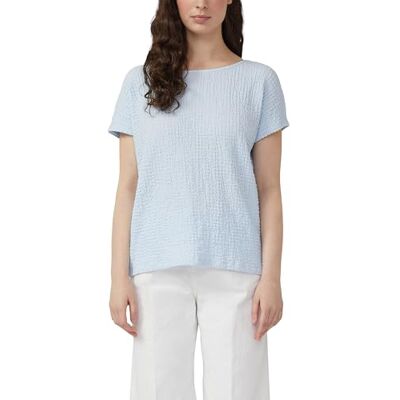 s.Oliver T-Shirt aus Strukturjersey mit überschnittenen Schultern s.Oliver T-Shirt aus Strukturjersey mit überschnittenen Schultern