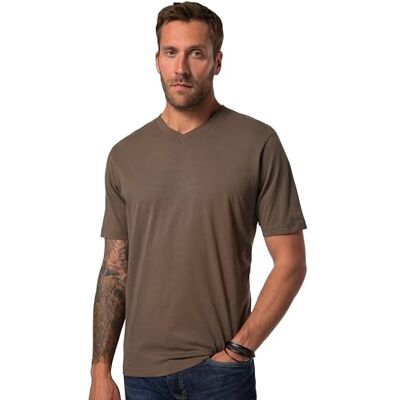 JP 1880 Herren große Größen Übergrößen Menswear L-8XL T-Shirt, Basic, V-Ausschnitt, bis 8XL JP 1880 Herren große Größen Übergrößen Menswear L-8XL T-Shirt, Basic, V-Ausschnitt, bis 8XL