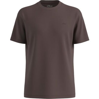 s.Oliver Herren T-Shirt – Regular Fit, Baumwolle, Logo-Print s.Oliver Herren T-Shirt – Regular Fit, Baumwolle, Logo-Print