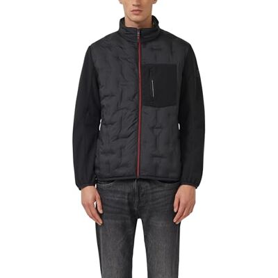 s.Oliver Leicht wattierte Jacke im Fabricmix mit sportiven Details s.Oliver Leicht wattierte Jacke im Fabricmix mit sportiven Details