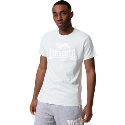 Lonsdale Herren T-Shirt ST. ERNEY Normale Passform, Powder Mint, M Lonsdale Herren T-Shirt ST. ERNEY Normale Passform, Powder Mint, M
