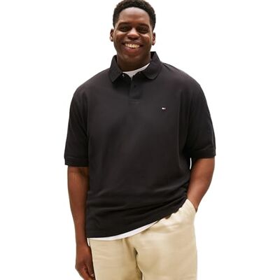 Tommy Hilfiger Mens BT -1985 Regular Polo -B MW0MW41264 S/S Polo, Black, XXL, Schwarz (Schwarz), XXL Tommy Hilfiger Mens BT -1985 Regular Polo -B MW0MW41264 S/S Polo, Black, XXL, Schwarz (Schwarz), XXL