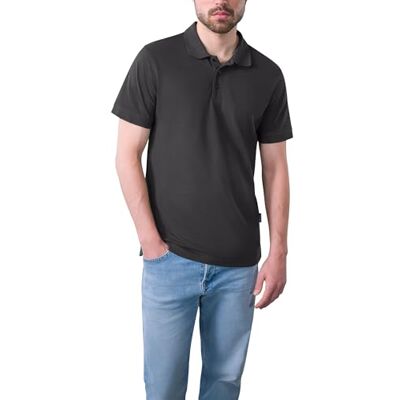 HRM Heavy Performance Polo Herren Premium Shirt, Dunkelgrau, Gr. 3XL Basic Polohemd Bis 60°C Waschbar Hochwertige & Nachhaltige Bekleidung Workwear HRM Heavy Performance Polo Herren Premium Shirt, Dunkelgrau, Gr. 3XL Basic Polohemd Bis 60°C Waschbar Hochwertige & Nachhaltige Bekleidung Workwear