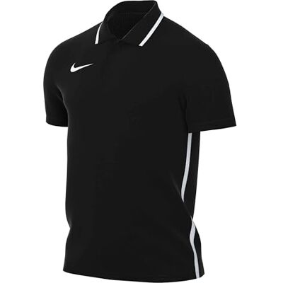 NIKE Herren Df Park26 SS Polo, Black/White/White, L NIKE Herren Df Park26 SS Polo, Black/White/White, L