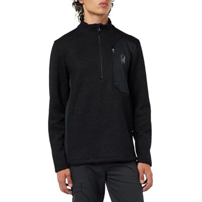 Spyder Bandit Half Zip, Herren, Schwarz, S Spyder Bandit Half Zip, Herren, Schwarz, S