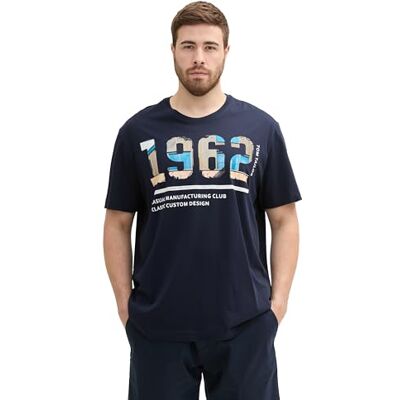 TOM TAILOR Plussize T-Shirt mit Logo Print TOM TAILOR Plussize T-Shirt mit Logo Print