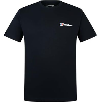 Berghaus Class Logo T-Shirt für Herren, Black/Black, 2XL Berghaus Class Logo T-Shirt für Herren, Black/Black, 2XL