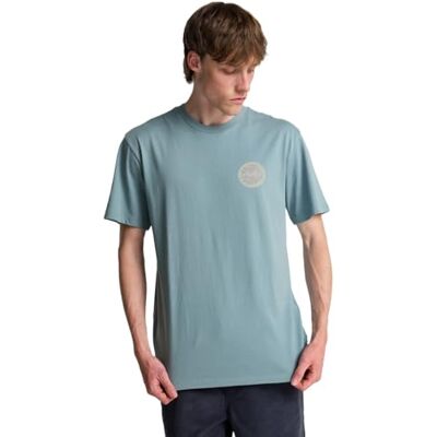 Billabong Crayon Wave T-Shirt Männer L Blau Billabong Crayon Wave T-Shirt Männer L Blau