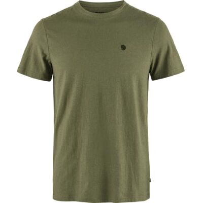 Fjällräven Herren Hemp Blend T-Shirt, Green, L Fjällräven Herren Hemp Blend T-Shirt, Green, L